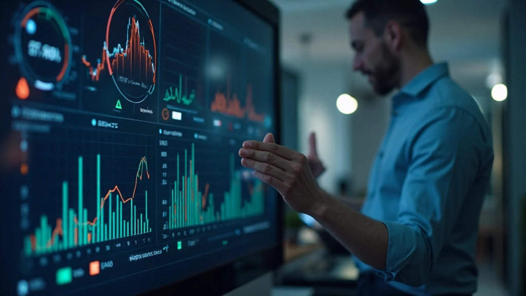 Dashboard met drie grafieken die Largest Contentful Paint, First Input Delay en Cumulative Layout Shift visualiseren met kleurindicatoren