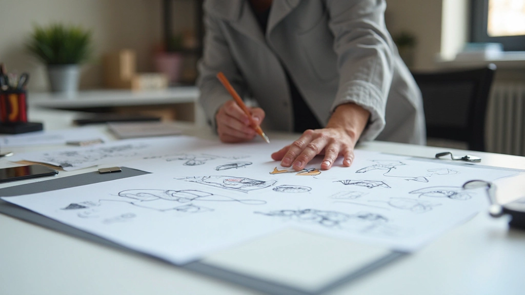 Schematische weergave van responsive design principes met fluid grids, flexibele afbeeldingen en media queries